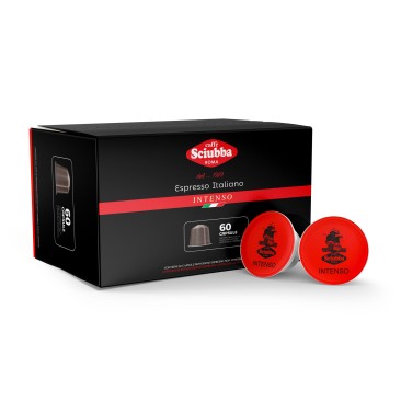 60 Capsule nespresso-compatibili “Intenso”