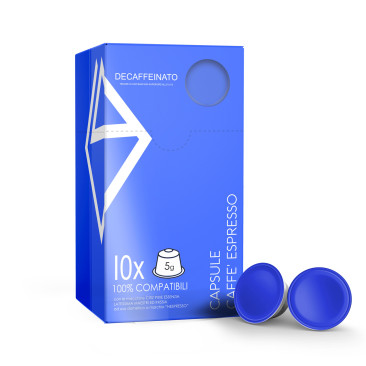 10 Capsule nespresso-compatibili “Decaffeinato”